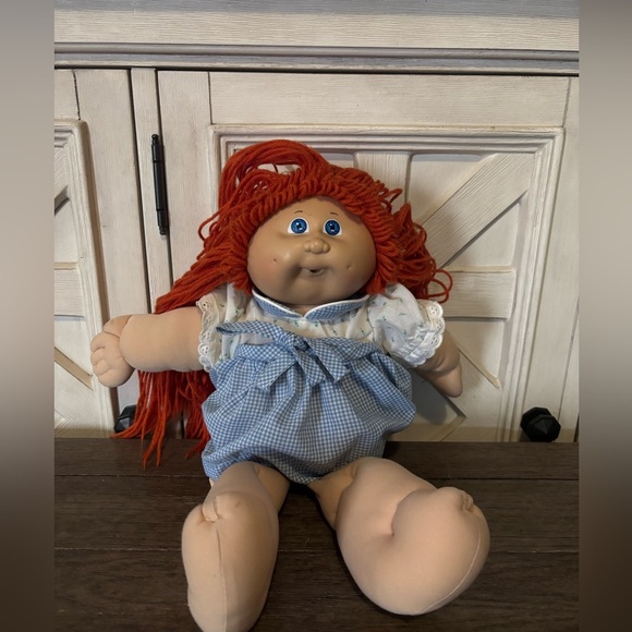 Cabbage patch Other - Vintage Cabbage Patch Doll~Red Fuzzy 1984